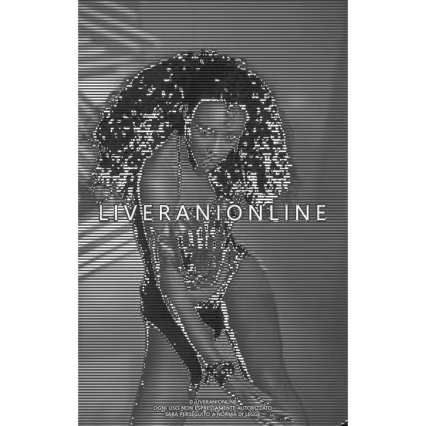 \'DRIVE IN\' programma televisivo Milano 1987 - RETROSPETTIVA Nella foto la Cantante Johara Valerie Racz ©Archivio Giovanni Liverani / AGENZIA ALDO LIVERANI SAS
