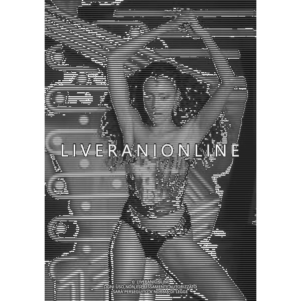 \'DRIVE IN\' programma televisivo Milano 1987 - RETROSPETTIVA Nella foto la Cantante Johara Valerie Racz ©Archivio Giovanni Liverani / AGENZIA ALDO LIVERANI SAS