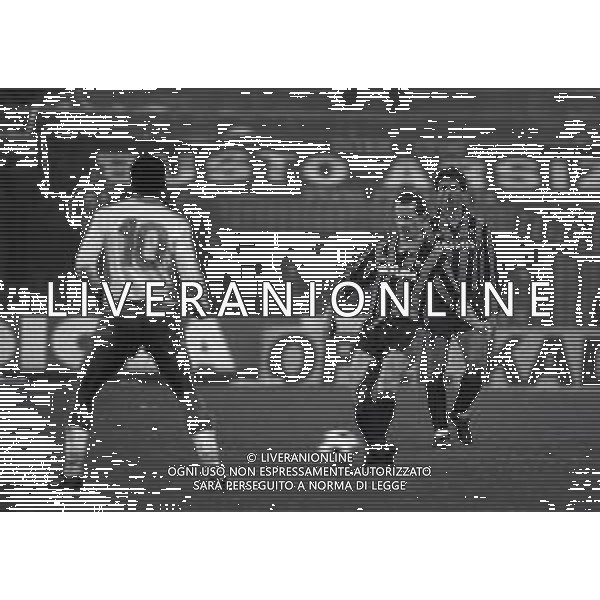 05-03-1986 MILANO COPPA UEFA INTER NANTES 3-0 NELLA FOTO LIAM BRADY AG ALDO LIVERANI SAS