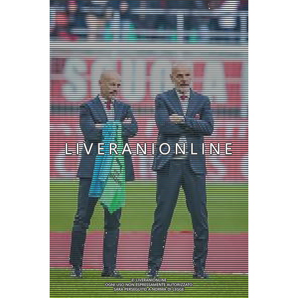 Head Coach of AC Milan Stefano Pioli during italian soccer Serie A season 2019/20 of AC Milan - Photo credit Fabrizio Carabelli /LMEDIA / AGENZIA ALDO LIVERANI SAS