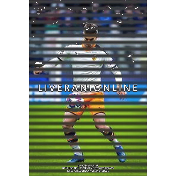 Ferran Torres Valencia CF during Champions League season 2019/20 - Photo credit Fabrizio Carabelli /LMEDIA / AGENZIA ALDO LIVERANI SAS