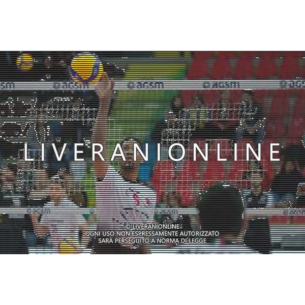 Campionato di Volley Superlega Serie A 2019/2020 AGSM Forum‚Äã, Verona, Italy, 01 Jan 2020 Italian Volleyball Superlega Serie A season 2019/20 Photo showing: Wilfredo Leon Venero (9) Sir safety Conad Perugia©Roberto Tommasini - Alessio Marini / AGENZIA ALDO LIVERANI SAS