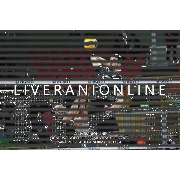 Campionato di Volley Superlega Serie A 2019/2020 AGSM Forum‚Äã, Verona, Italy, 01 Jan 2020 Italian Volleyball Superlega Serie A season 2019/20 Photo showing: Jonas Aguenier (17) Calzedonia Verona©Roberto Tommasini - Alessio Marini / AGENZIA ALDO LIVERANI SAS