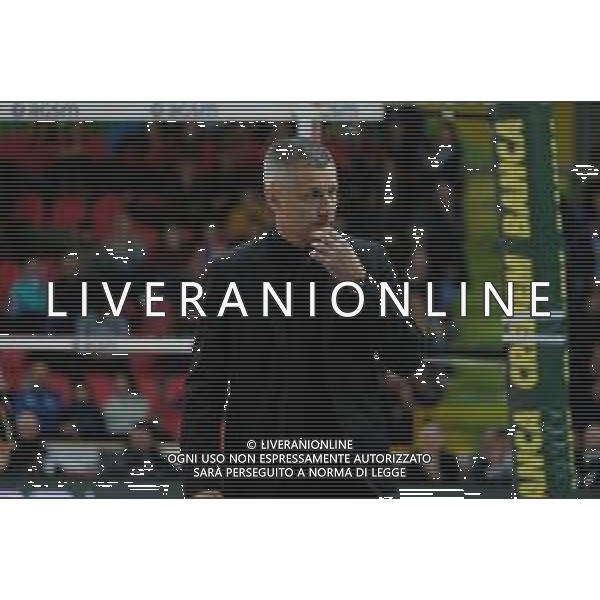 Campionato di Volley Superlega Serie A 2019/2020 AGSM Forum‚Äã, Verona, Italy, 01 Jan 2020 Italian Volleyball Superlega Serie A season 2019/20 Photo showing: Radostin Stoytchev - Coach Calzedonia Verona©Roberto Tommasini - Alessio Marini / AGENZIA ALDO LIVERANI SAS
