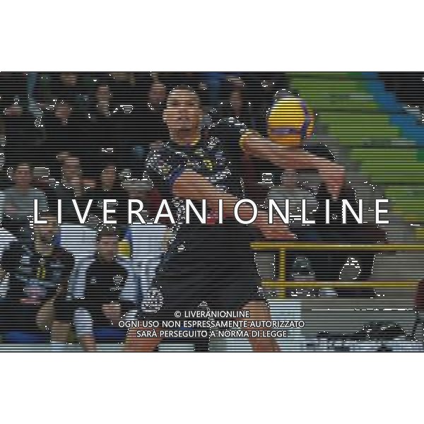 Campionato di Volley Superlega Serie A 2019/2020 AGSM Forum‚Äã, Verona, Italy, 01 Jan 2020 Italian Volleyball Superlega Serie A season 2019/20 Photo showing: Stephen Boyer (9) Calzedonia Verona©Roberto Tommasini - Alessio Marini / AGENZIA ALDO LIVERANI SAS