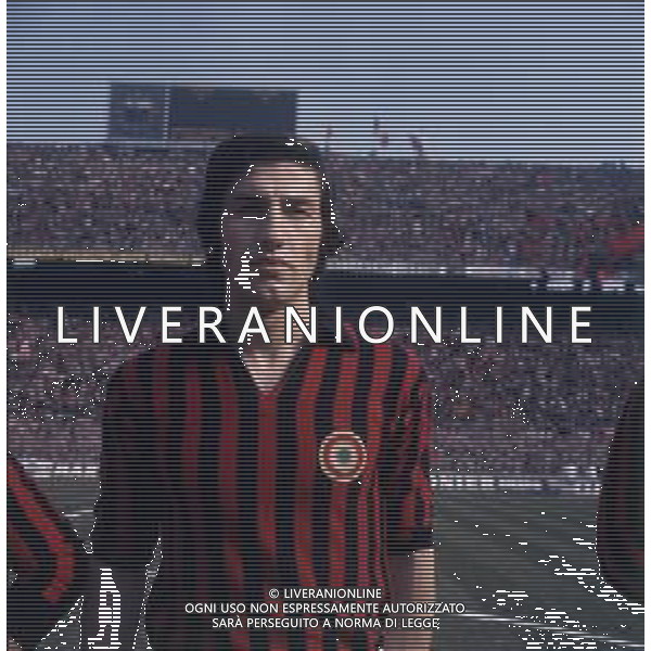 DARIO DOLCI, Calciatore italiano con la maglia del MILAN Calcio 1973-1974 - RETROSPETTIVA ©ARCHIVIO AGENZIA ALDO LIVERANI SAS
