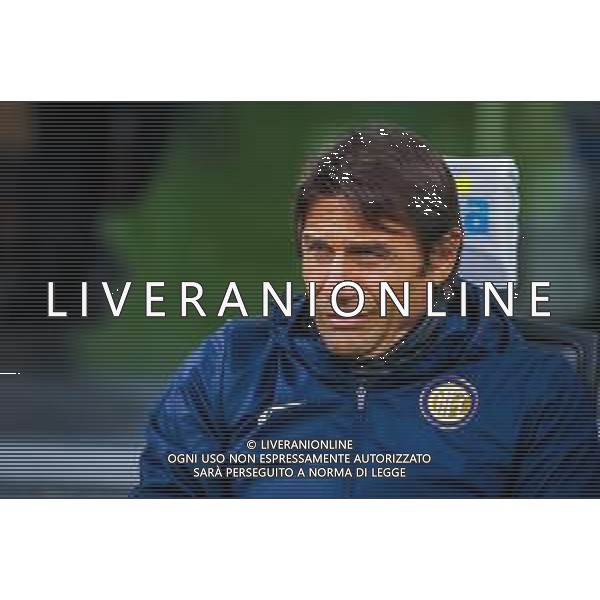 Head Coach of FC Internazionale Antonio Conte during italian soccer Serie A season 2019/20 of FC Internazionale - Photo credit Fabrizio Carabelli /LMEDIA / AGENZIA ALDO LIVERANI SAS