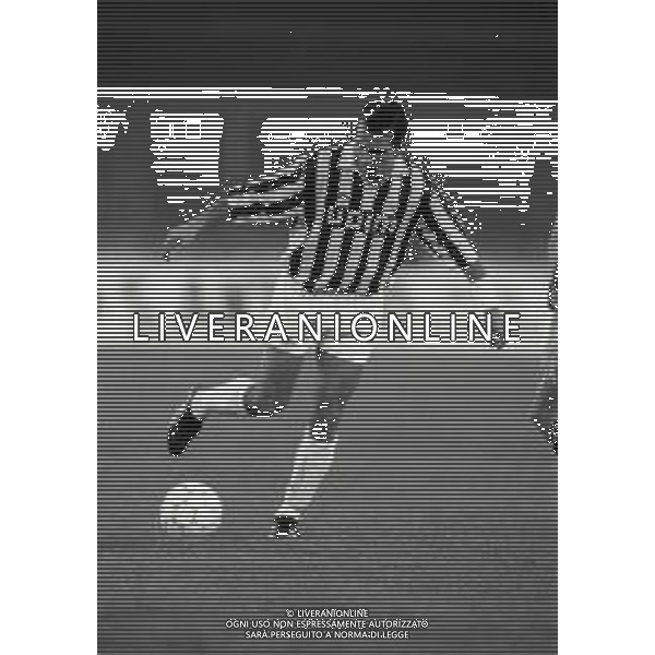 05-11-1991 TORINO OTTAVI DI FINALE DI COPPA ITALIA JUVENTUS ATALANTA 3-1 NELLA FOTO PAOLO DI CANIO AG ALDO LIVERANI SAS