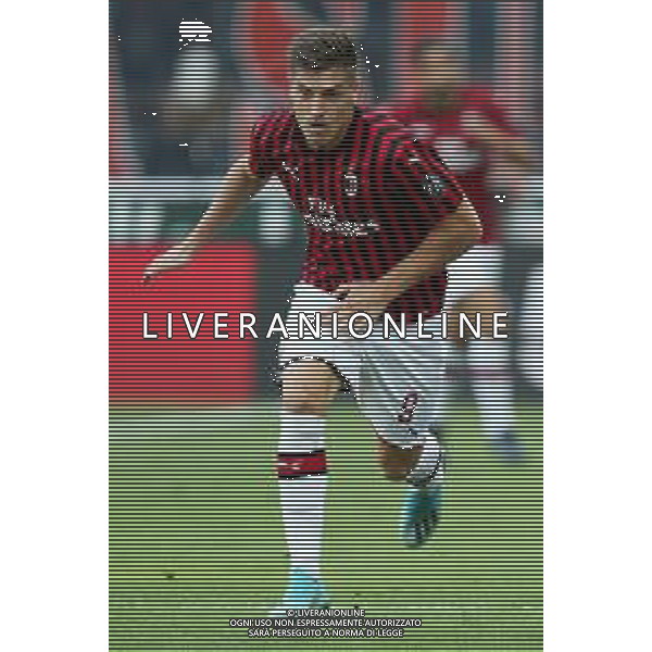 Krzysztof Piatek (Milan) during italian soccer Serie A season 2019/20 - Credit: Gabriele Menis /LMEDIA / AGENZIA ALDO LIVERANI SAS