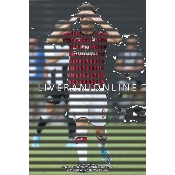 Krzysztof Piatek (Milan) during italian soccer Serie A season 2019/20 - Credit: Gabriele Menis /LMEDIA / AGENZIA ALDO LIVERANI SAS