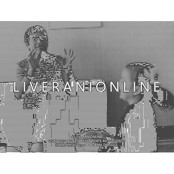 RETROSPETTIVA ANTONIO TREBICIANI ALLENATORE NELLA FOTO TREBICIANI ANTONIO CON LA FAMIGLIA AG ALDO LIVERANI SAS