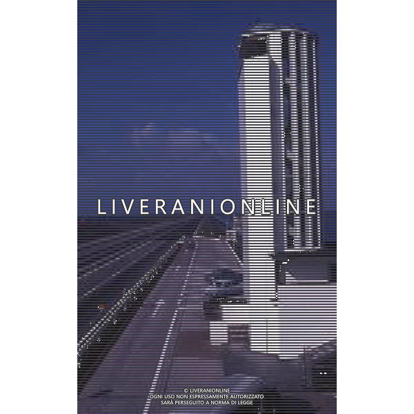 Diga Afsluitdijk, la più grande diga olandese, autostrada ANNO 1970-1975 AG ALDO LIVERANI SAS