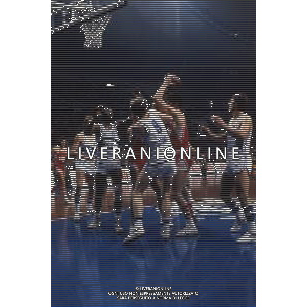 RETROSPETTIVA RENZO TOMBOLATO BASKET NELLA FOTO RENZO TOMBOLATO AG ALDO LIVERANI SAS