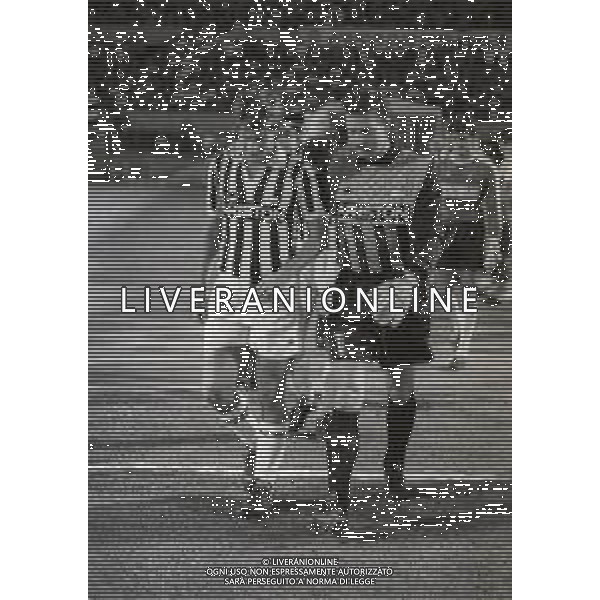 24-08-1988 TORINO COPPA ITALIA JUVENTUS LANEROSSI VICENZA 5-1 NELLA FOTO MICHAEL LAUDRUP E STEFANO TACCONI AG ALDO LIVERANI SAS
