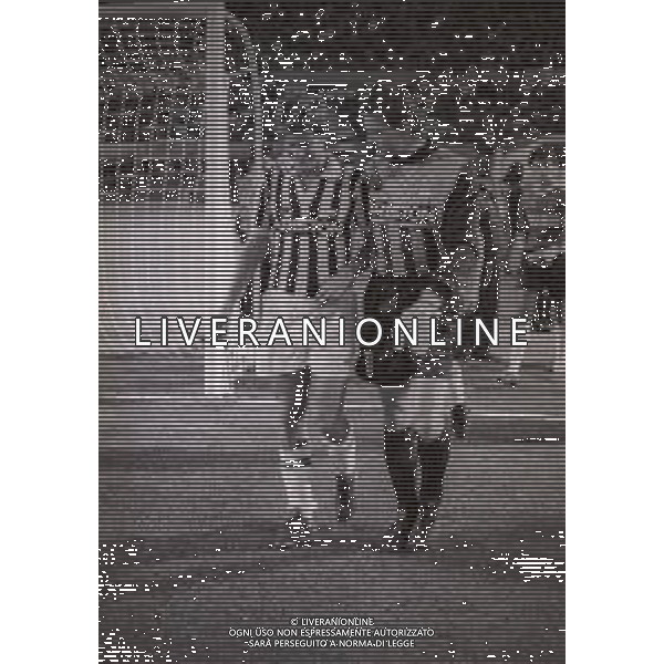 24-08-1988 TORINO COPPA ITALIA JUVENTUS LANEROSSI VICENZA 5-1 NELLA FOTO MICHAEL LAUDRUP E STEFANO TACCONI AG ALDO LIVERANI SAS