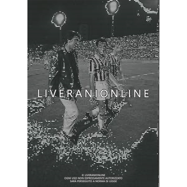 24-08-1988 TORINO COPPA ITALIA JUVENTUS LANEROSSI VICENZA 5-1 NELLA FOTO DINO ZOFF CON LUIGI DE AGOSTINI AG ALDO LIVERANI SAS