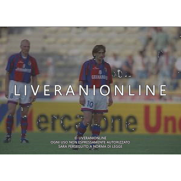 29-09-1998 BOLOGNA- COPPA UEFA BOLOGNA SPORTING LISBONA 2-1 NELLA FOTO GUSEPPE SIGNORI AG ALDO LIVERANI SAS