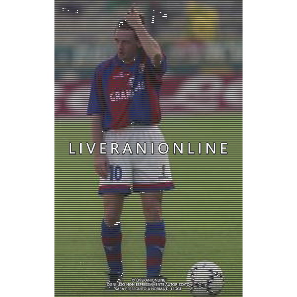 29-09-1998 BOLOGNA- COPPA UEFA BOLOGNA SPORTING LISBONA 2-1 NELLA FOTO GUSEPPE SIGNORI AG ALDO LIVERANI SAS