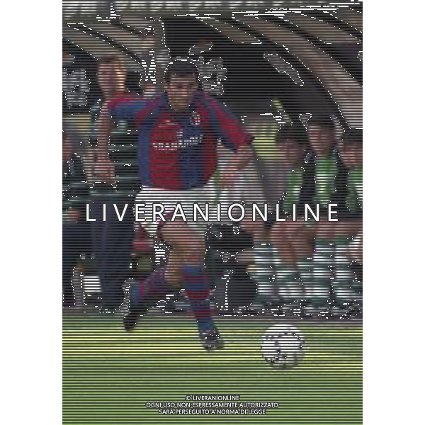 29-09-1998 BOLOGNA- COPPA UEFA BOLOGNA SPORTING LISBONA 2-1 NELLA FOTO MASSIMO TARANTINO AG ALDO LIVERANI SAS