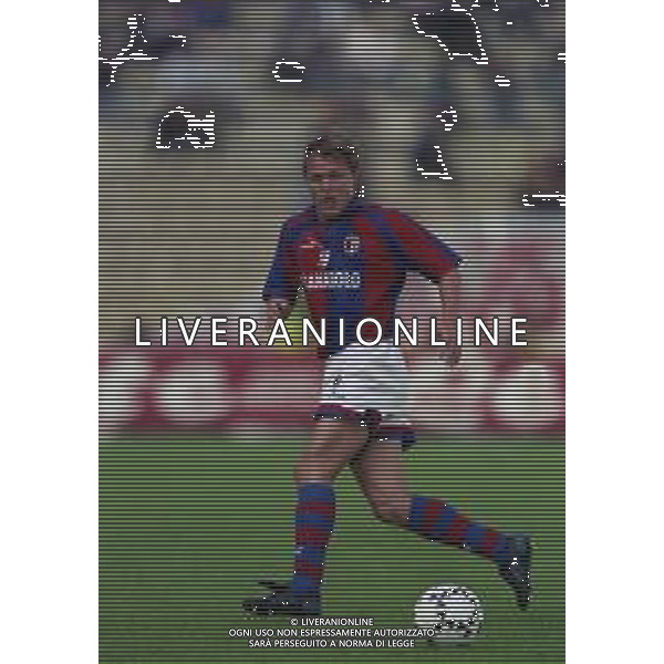 29-09-1998 BOLOGNA- COPPA UEFA BOLOGNA SPORTING LISBONA 2-1 NELLA FOTO IGOR KOLYVANOV AG ALDO LIVERANI SAS