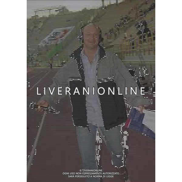 29-09-1998 BOLOGNA- COPPA UEFA BOLOGNA SPORTING LISBONA 2-1 NELLA FOTO MARCO MAZZOCCHI GIORNALISTA SPORTIVO AG ALDO LIVERANI SAS