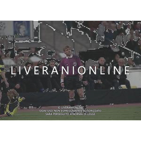 28-05-1997 MONACO DI BAVIERA- FINALE DI CHAMPIONS LEAGUE JUVENTUS BORUSSIA DORTMUND 3-1 NELLA FOTO ARBITRO SANDOR PUHL AG ALDO LIVERANI SAS