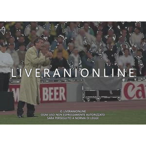 28-05-1997 MONACO DI BAVIERA- FINALE DI CHAMPIONS LEAGUE JUVENTUS BORUSSIA DORTMUND 3-1 NELLA FOTO Ottmar Hitzfeld AG ALDO LIVERANI SAS
