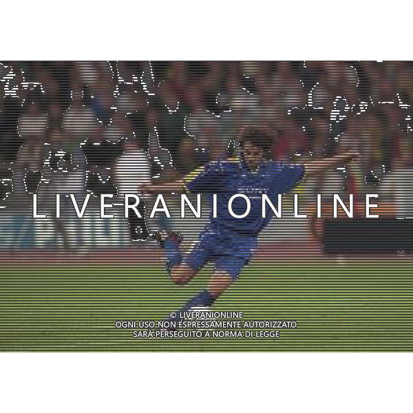 28-05-1997 MONACO DI BAVIERA- FINALE DI CHAMPIONS LEAGUE JUVENTUS BORUSSIA DORTMUND 3-1 NELLA FOTO ALESSANDRO DEL PIERO AG ALDO LIVERANI SAS