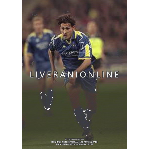 28-05-1997 MONACO DI BAVIERA- FINALE DI CHAMPIONS LEAGUE JUVENTUS BORUSSIA DORTMUND 3-1 NELLA FOTO NICOLA AMORUSO AG ALDO LIVERANI SAS