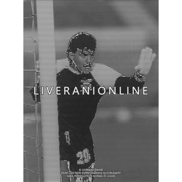 Jose Arturo Hidalgo, calciatore di ruolo portiere della nazionale del Costa Rica nel 1990 - Retrospettiva ©ARCHIVIO AGENZIA ALDO LIVERANI SAS