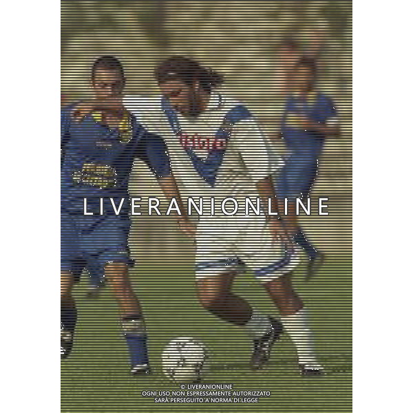 1998-1999 BRESCIA CALCIO AMICHEVOLE NELLA FOTO OBERDAN BIAGIONI AG ALDO LIVERANI SAS