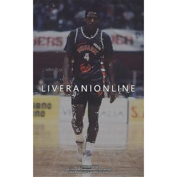 RETROSPETTIVA LARRY MIDDLETON BASKET NELLA FOTO LARRY MIDDLETON CON LA MAGLIA STEFANEL TRIESTE AG ALDO LIVERANI SAS