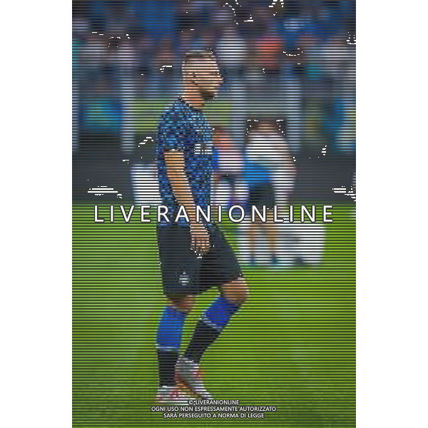Milan Skriniar of FC Internazionale during italian soccer Serie A season 2019/20 of FC Internazionale - Photo credit Fabrizio Carabelli /LMEDIA AG ALDO LIVERANI SAS