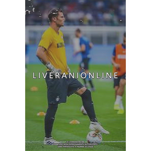 Daniele Padelli of FC Internazionale during italian soccer Serie A season 2019/20 of FC Internazionale - Photo credit Fabrizio Carabelli /LMEDIA AG ALDO LIVERANI SAS