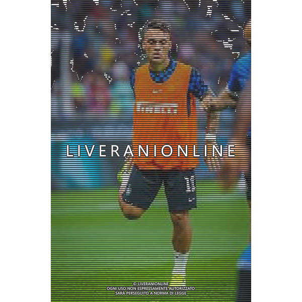 Lautaro Mart√≠nez of FC Internazionale during italian soccer Serie A season 2019/20 of FC Internazionale - Photo credit Fabrizio Carabelli /LMEDIA AG ALDO LIVERANI SAS