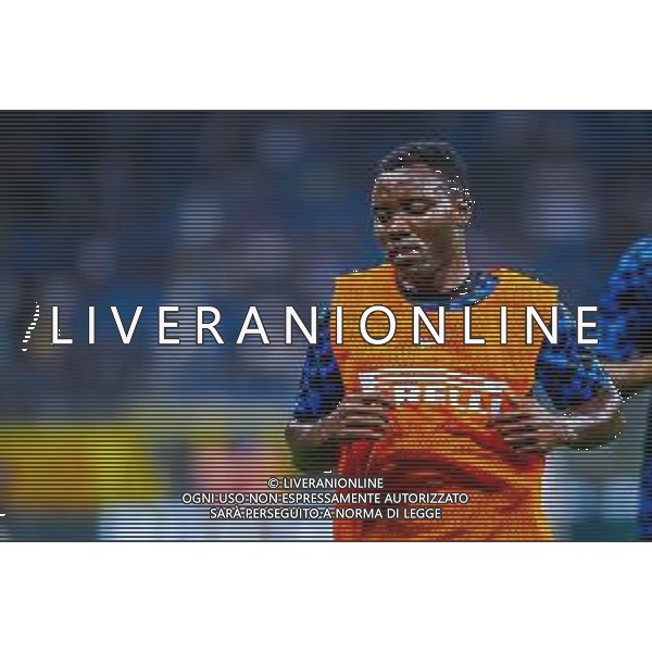 Kwadwo Asamoah of FC Internazionale during italian soccer Serie A season 2019/20 of FC Internazionale - Photo credit Fabrizio Carabelli /LMEDIA AG ALDO LIVERANI SAS