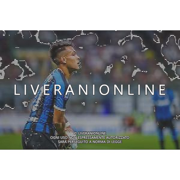 Lautaro Mart√≠nez of FC Internazionale during italian soccer Serie A season 2019/20 of FC Internazionale - Photo credit Fabrizio Carabelli /LMEDIA AG ALDO LIVERANI SAS