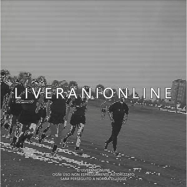 1968-1969 MILANELLO-ALLENAMENTO MILAN CALCIO NELLA FOTO ALLENAMENTO MILAN AG ALDO LIVERANI SAS