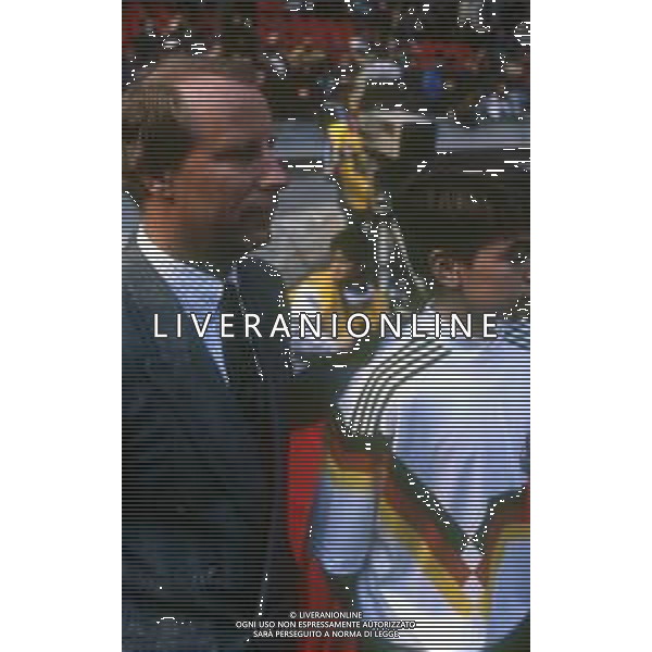 RETROSPETTIVA BERTI VOGTS ALLENATORE NAZIONALE GERMANIA NELLA FOTO BERTI VOGTS ALLENATORE NAZIONALE GERMANIA AG ALDO LIVERANISAS