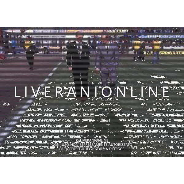 RETROSPETTIVA BERTI VOGTS ALLENATORE NAZIONALE GERMANIA NELLA FOTO BERTI VOGTS ALLENATORE NAZIONALE GERMANIA CON GIOVANNI TRAPATTONI ALLENATORE INTER AG ALDO LIVERANISAS