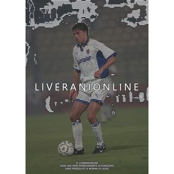 01-10-1997 PARMA COPPA UEFA FASE A GIRONI PARMA GALATASARAY 2-0 NELLA FOTO HERNAN CRESPO AG ALDO LIVERANI SAS