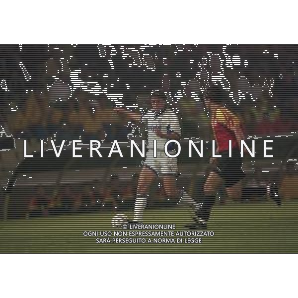 01-10-1997 PARMA COPPA UEFA FASE A GIRONI PARMA GALATASARAY 2-0 NELLA FOTO HERNAN CRESPO AG ALDO LIVERANI SAS