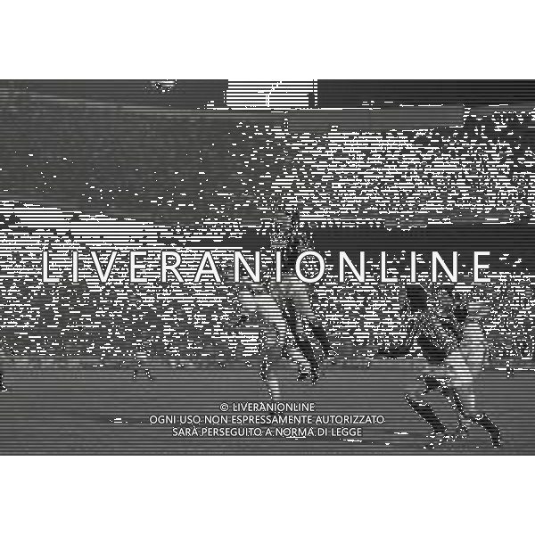 13-04-1983 MILANO RITORNO DI OTTAVI DI FINALE COPPA ITALIA MILAN CAGLIARI 4-2 NELLA FOTO ALDO SERENA AG ALDO LIVERANI SAS