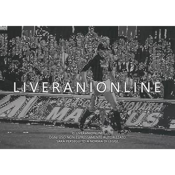 13-04-1983 MILANO RITORNO DI OTTAVI DI FINALE COPPA ITALIA MILAN CAGLIARI 4-2 NELLA FOTO ALDO SERENA AG ALDO LIVERANI SAS
