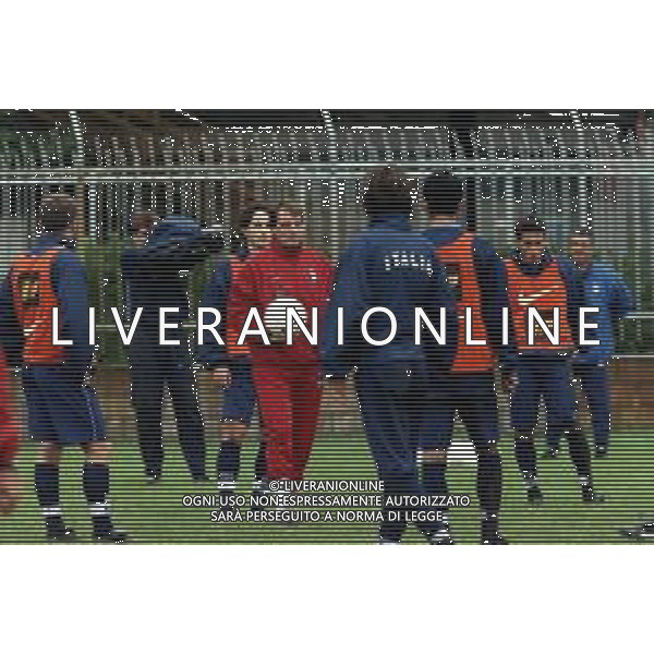 ALLENAMENTO DELLA NAZIONALE ITALIANA UNDER 21 A CREMONA 1998-1999 NELLA FOTO L\'ALLENATORE MARCO TARDELLI ©ARCHIVIO AGENZIA ALDO LIVERANI SAS