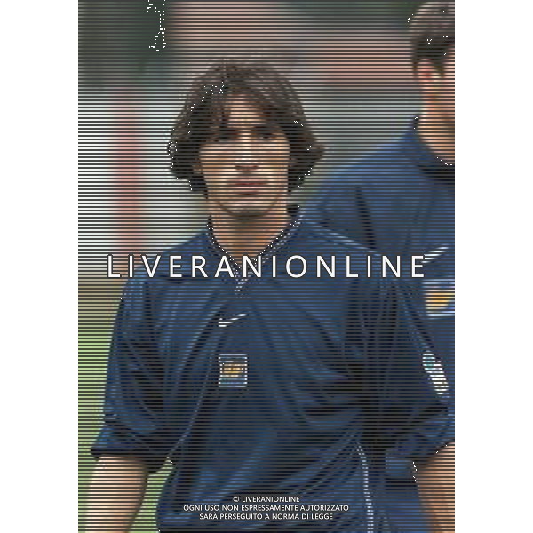 ALLENAMENTO DELLA NAZIONALE ITALIANA UNDER 21 A CREMONA 1998-1999 NELLA FOTO ALESSANDRO FRAU ©ARCHIVIO AGENZIA ALDO LIVERANI SAS