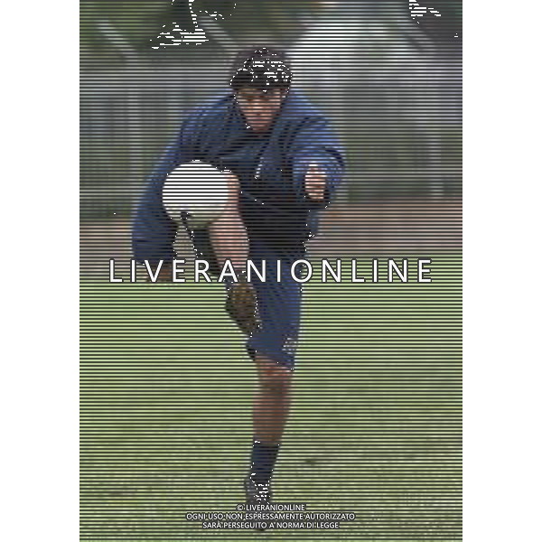 ALLENAMENTO DELLA NAZIONALE ITALIANA UNDER 21 A CREMONA 1998-1999 NELLA FOTO GENNARO GATTUSO ©ARCHIVIO AGENZIA ALDO LIVERANI SAS