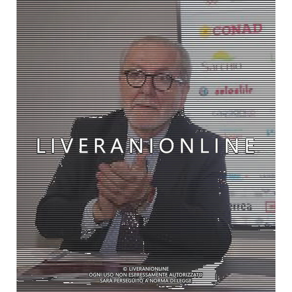 Reggiana - Arzignano Campionato Lega Pro Calcio Serie C 17.02.2020 Nella foto Il Presidente della Lega Pro Francesco Ghirelli in conferenza Stampa ©Santandrea / AGENZIA ALDO LIVERANI SAS