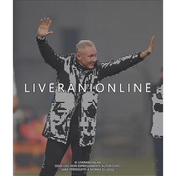 Reggiana - Arzignano Campionato Lega Pro Calcio Serie C 17.02.2020 Nella foto Massimiliano Alvini allenatore della Reggio Audace ©Santandrea / AGENZIA ALDO LIVERANI SAS