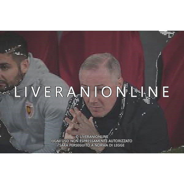 Reggiana - Arzignano Campionato Lega Pro Calcio Serie C 17.02.2020 Nella foto Massimiliano Alvini allenatore della Reggio Audace ©Santandrea / AGENZIA ALDO LIVERANI SAS